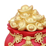 Maxbell Traditional Chinese Money Figurine Desktop for Car Dashboard Collectibles