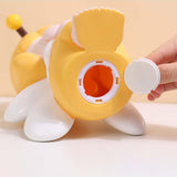 Maxbell Piggy Bank Tabletop Ornament Practical Lovely for Baby Shower Birthday Gift Holding Chin