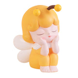 Maxbell Piggy Bank Tabletop Ornament Practical Lovely for Baby Shower Birthday Gift Holding Chin