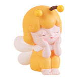 Maxbell Piggy Bank Tabletop Ornament Practical Lovely for Baby Shower Birthday Gift Holding Chin