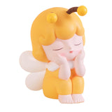Maxbell Piggy Bank Tabletop Ornament Practical Lovely for Baby Shower Birthday Gift Holding Chin