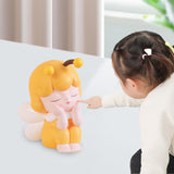 Maxbell Piggy Bank Tabletop Ornament Practical Lovely for Baby Shower Birthday Gift Holding Chin