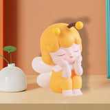 Maxbell Piggy Bank Tabletop Ornament Practical Lovely for Baby Shower Birthday Gift Holding Chin