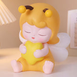Maxbell Piggy Bank Tabletop Ornament Practical Lovely for Baby Shower Birthday Gift Holding Cushion