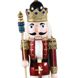 Maxbell Nutcracker Ornament Traditional Figurine for Shelf Christmas Decoration