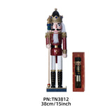 Maxbell Nutcracker Ornament Traditional Figurine for Shelf Christmas Decoration