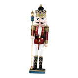 Maxbell Nutcracker Ornament Traditional Figurine for Shelf Christmas Decoration