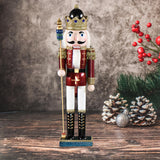 Maxbell Nutcracker Ornament Traditional Figurine for Shelf Christmas Decoration