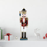 Maxbell Nutcracker Ornament Traditional Figurine for Shelf Christmas Decoration
