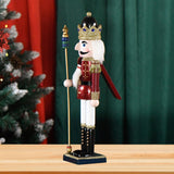 Maxbell Nutcracker Ornament Traditional Figurine for Shelf Christmas Decoration