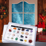 Maxbell 24x Xmas Advent Calendar Geography Surprise for Decoration Christmas Kids