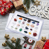 Maxbell 24x Xmas Advent Calendar Geography Surprise for Decoration Christmas Kids