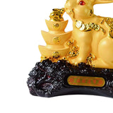 Maxbell Rabbit Year Collectible Statue Feng Shui Decoration Lightweight Decorative Style C