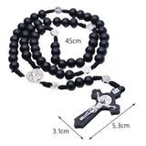 Maxbell Rosary Cross Necklace Religious Jewelry Jewelry for Women Men for Women Men