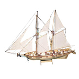 Maxbell 3D Wooden Puzzle DIY Ship Craft Unfinished Crafting for Adults Kids Home
