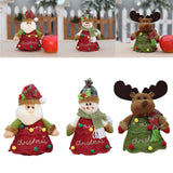 Maxbell Cute Fabric Gift Bags Accessory Christmas Tree Decorations for Table Tree A
