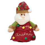 Maxbell Cute Fabric Gift Bags Accessory Christmas Tree Decorations for Table Tree A