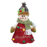 Maxbell Cute Fabric Gift Bags Accessory Christmas Tree Decorations for Table Tree B