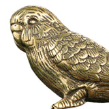 Maxbell Solid Brass Bird Statue Action Figure Desktop Office Sculpture Decor