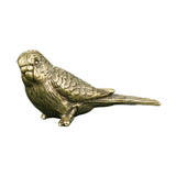 Maxbell Solid Brass Bird Statue Action Figure Desktop Office Sculpture Decor