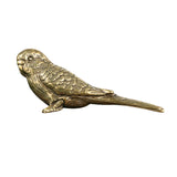 Maxbell Solid Brass Bird Statue Action Figure Desktop Office Sculpture Decor