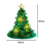 Maxbell Tree Santa Hat for Christmas Party Costume Accessories Christmas Holiday