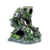 Maxbell Aquarium Ornament Hide Cave Statue for Table Aquarium Decoration