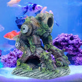 Maxbell Aquarium Ornament Hide Cave Statue for Table Aquarium Decoration