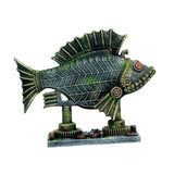 Maxbell Resin Robotic Fish Pet Supplies Aquarium Fish Tank Craft Decor