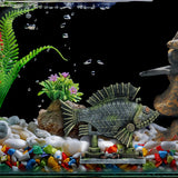 Maxbell Resin Robotic Fish Pet Supplies Aquarium Fish Tank Craft Decor