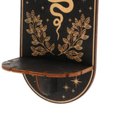 Maxbell Wall Mounted Crystal Display Shelf Decorations Creative for Home Bedroom Snake