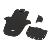 Maxbell Wall Mounted Crystal Display Shelf Decorations Creative for Home Bedroom Palm