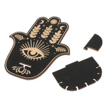 Maxbell Wall Mounted Crystal Display Shelf Decorations Creative for Home Bedroom Palm