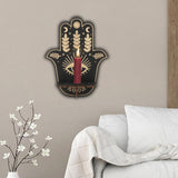 Maxbell Wall Mounted Crystal Display Shelf Decorations Creative for Home Bedroom Palm