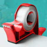 Maxbell Gift Wrapping Tools Desktop Tape Dispenser for Gift Wrapping Wedding Holiday Red