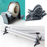 Maxbell Gift Wrapping Tools Desktop Tape Dispenser for Gift Wrapping Wedding Holiday Gray