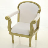 Maxbell Modern 1/6 Sofa Cushions for Dollhouse Armchair Dollhouse Furniture Kids white