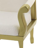 Maxbell Modern 1/6 Sofa Cushions for Dollhouse Armchair Dollhouse Furniture Kids white