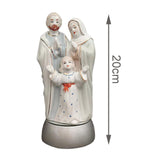 Maxbell Virgin Mary Sculpture Jesus Sculpture Home Ornaments Souvenirs