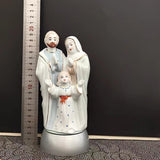 Maxbell Virgin Mary Sculpture Jesus Sculpture Home Ornaments Souvenirs