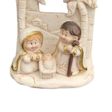 Maxbell Holy Family Figure Statue for Christmas Tabletop or Desk Display Decor