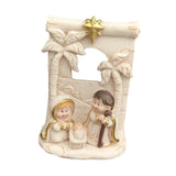 Maxbell Holy Family Figure Statue for Christmas Tabletop or Desk Display Decor