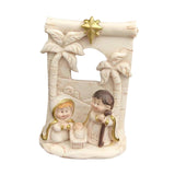 Maxbell Holy Family Figure Statue for Christmas Tabletop or Desk Display Decor