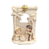 Maxbell Holy Family Figure Statue for Christmas Tabletop or Desk Display Decor