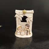 Maxbell Holy Family Figure Statue for Christmas Tabletop or Desk Display Decor