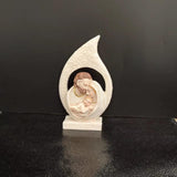 Maxbell Resin Holy Family Figure Tabletop Statue Decorative for Table Desktop Decor