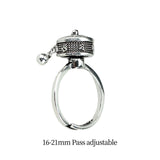 Maxbell Jewellery Rings Adjustable Opening Finger Rings for Valentine Day Ornament