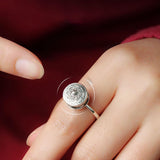 Maxbell Jewellery Rings Adjustable Opening Finger Rings for Valentine Day Ornament