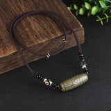 Maxbell Pendant Necklace Jewelry Gifts Decoration Chain Charms Adjustable Unisex Gray Green