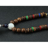 Maxbell Long Pendant Necklace Amulet Prayer Wheel Charms Chain for Valentines Gift